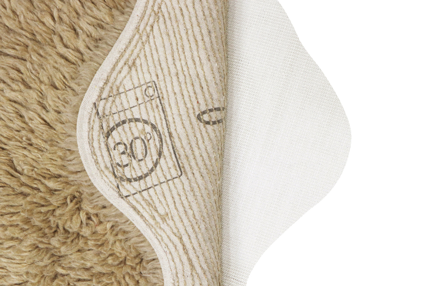 Sheep Beige Woolly Rug