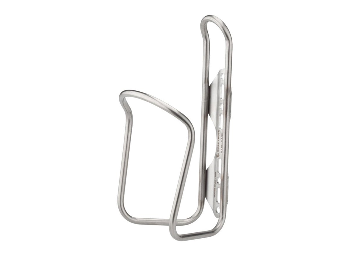 Wolf Tooth Components Morse Water Bottle Cage - Stainless Steel - Each
