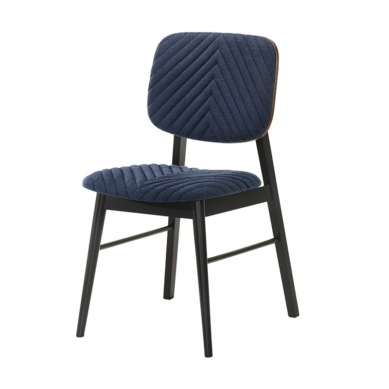 FLEX Dining Chair - Black & Blue