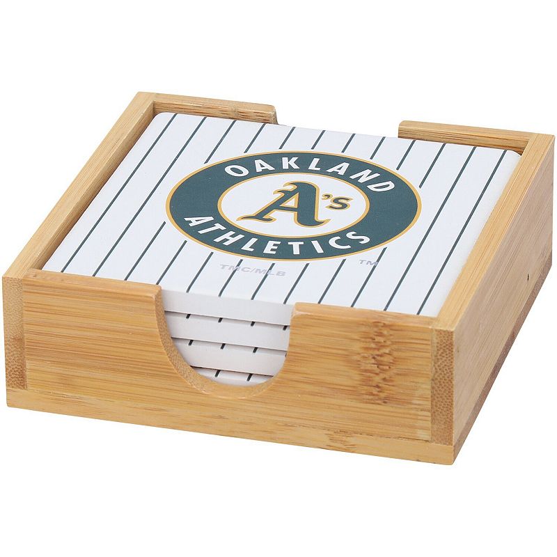 Oakland Athletics Team Uniform Coaster Set