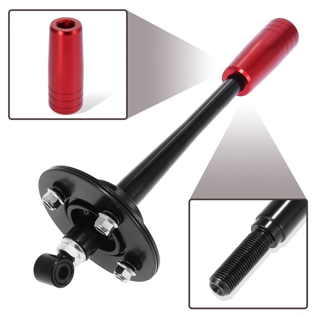 Unique Bargains Red Drift Tuning Adjustable Short Shifter Lever Knob Set For Bmw E30 E36 Red 1pc