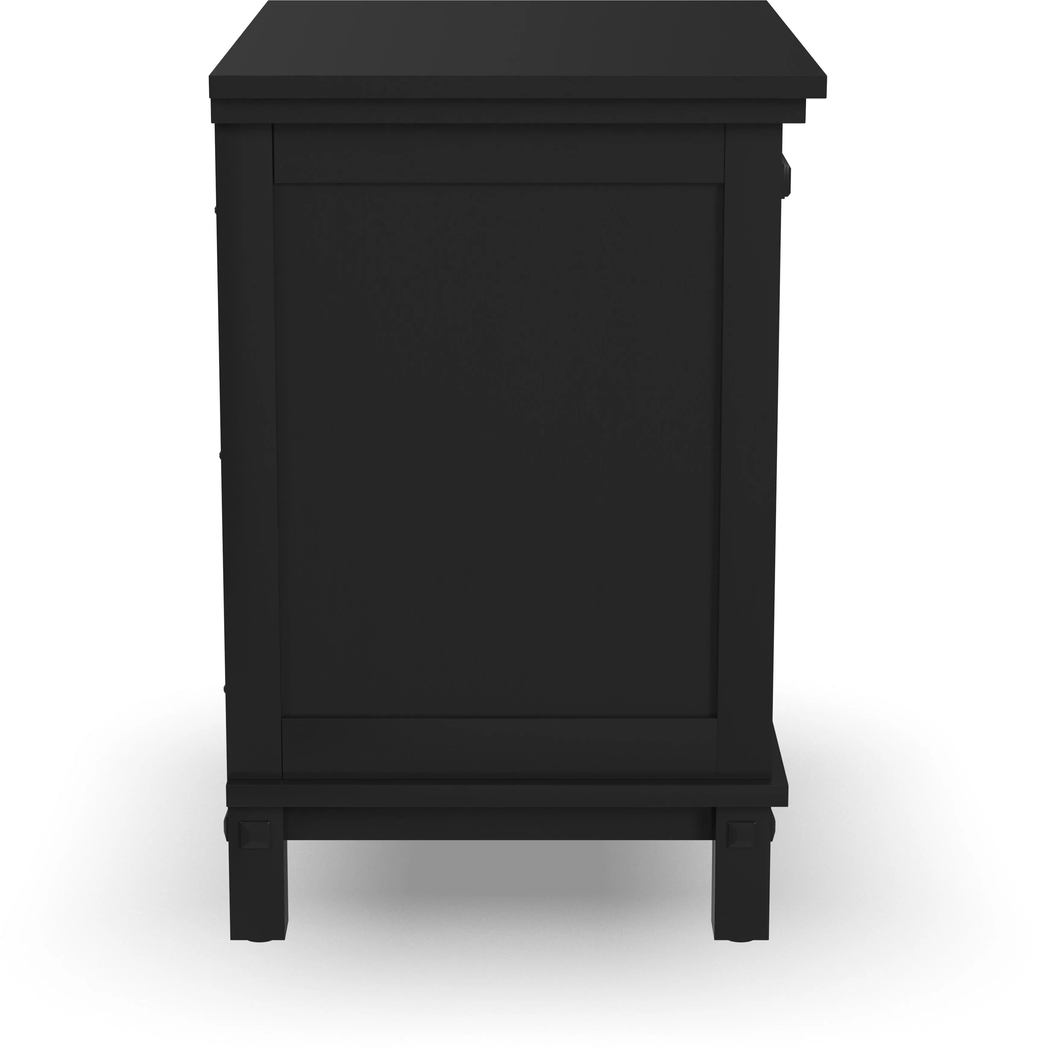 Oak Park Black Nightstand