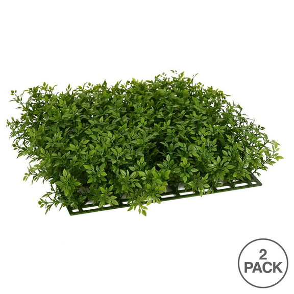 Vickerman FF181301 11x11x2.5 Green Mini Leaf Ma...