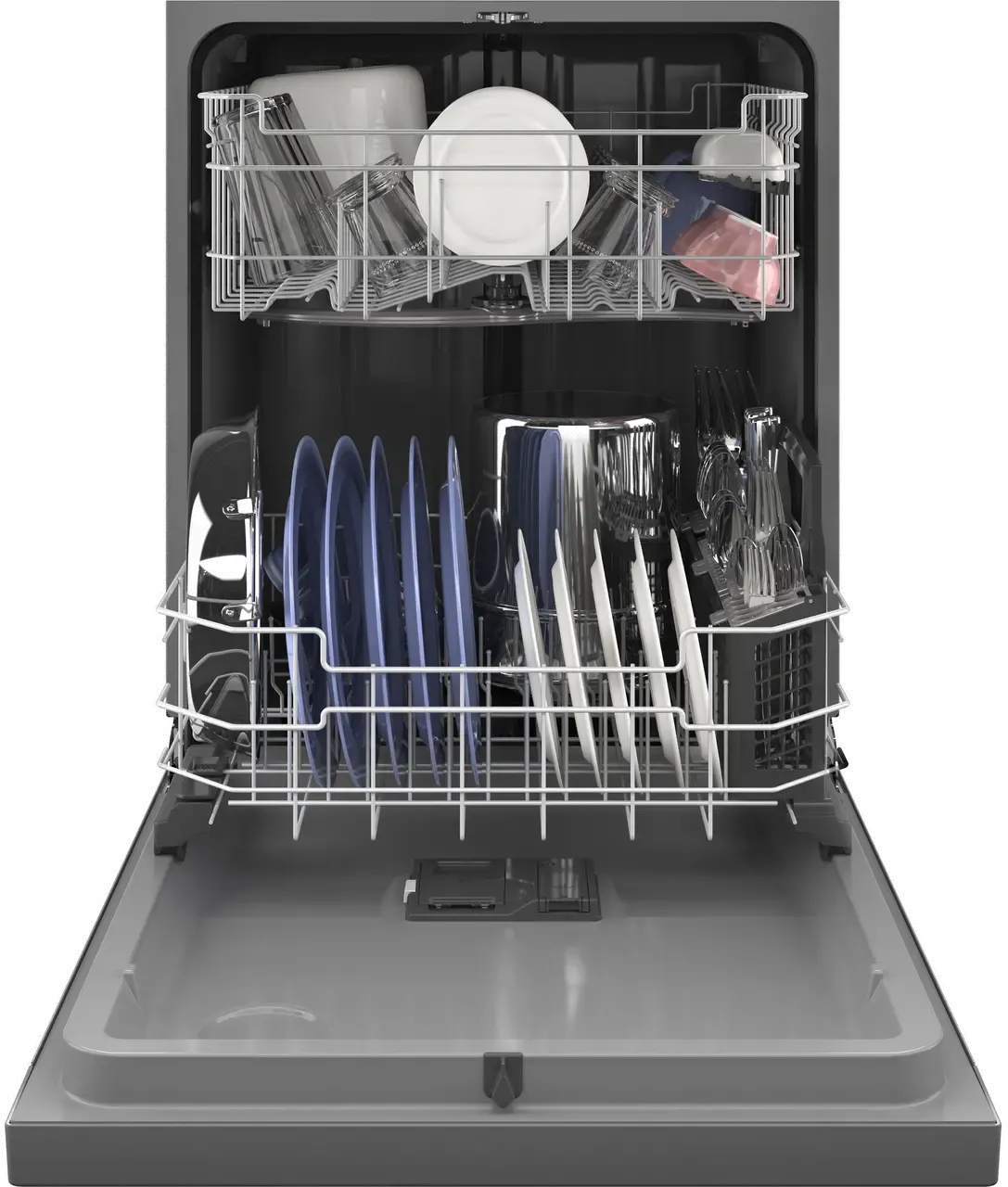 GE Front Control Dishwasher - Stainless Steel