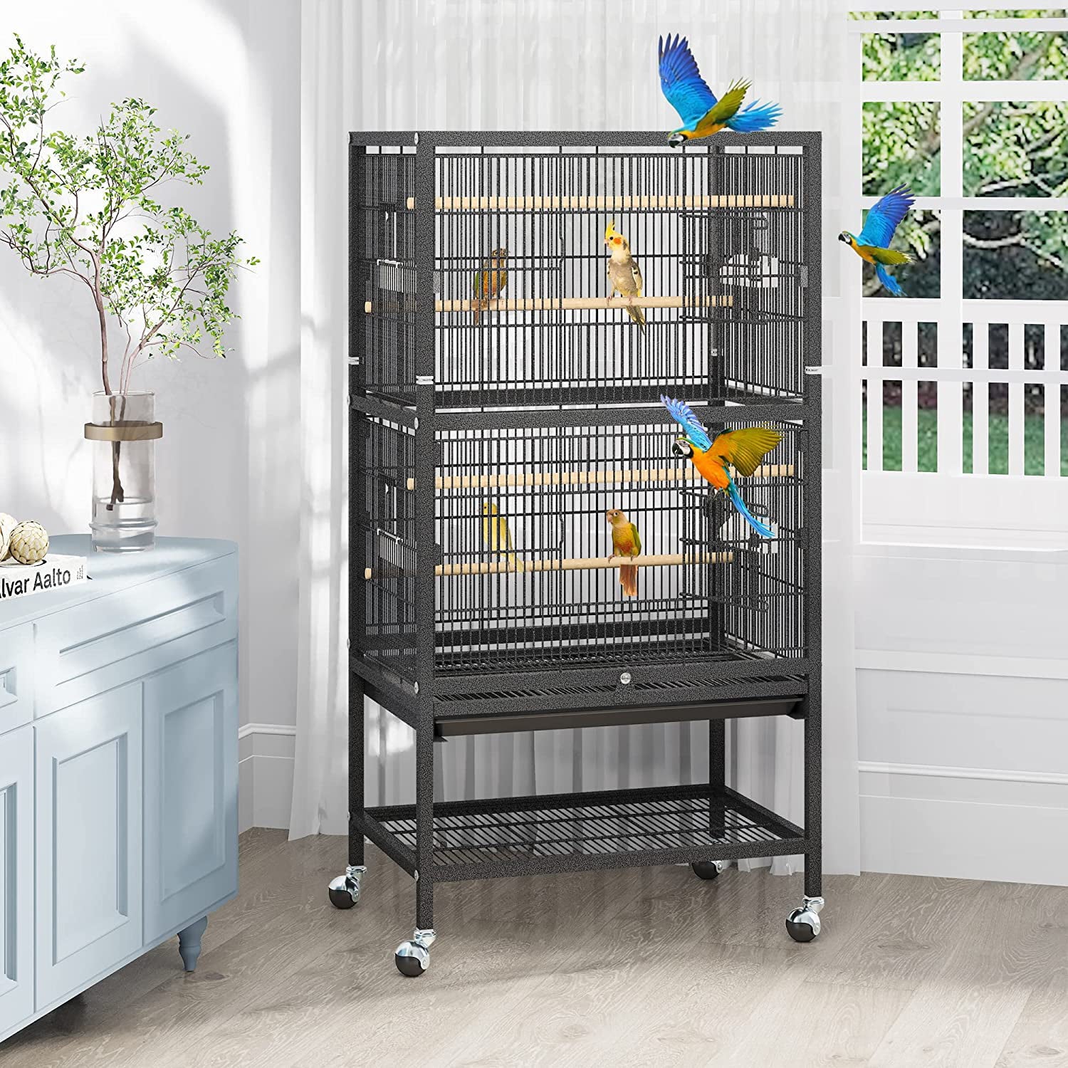 YITAHOME Metal Bird Cage 52