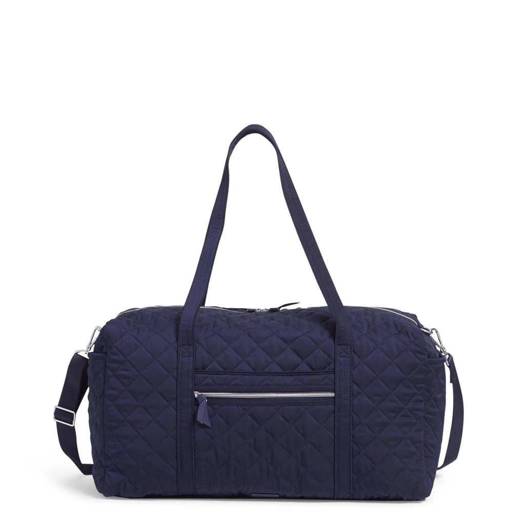 Vera Bradley  Large Travel Duffel Bag in Performance Twill Classic Navy