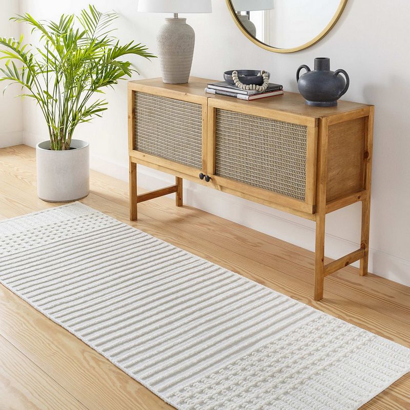 Burkesville Modern Washable Area Rug