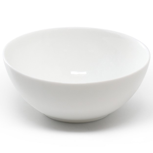 Gibson Ultra Olstead 8 Piece 5 5 Inch Tempered Opal Glass Bowl Set In White