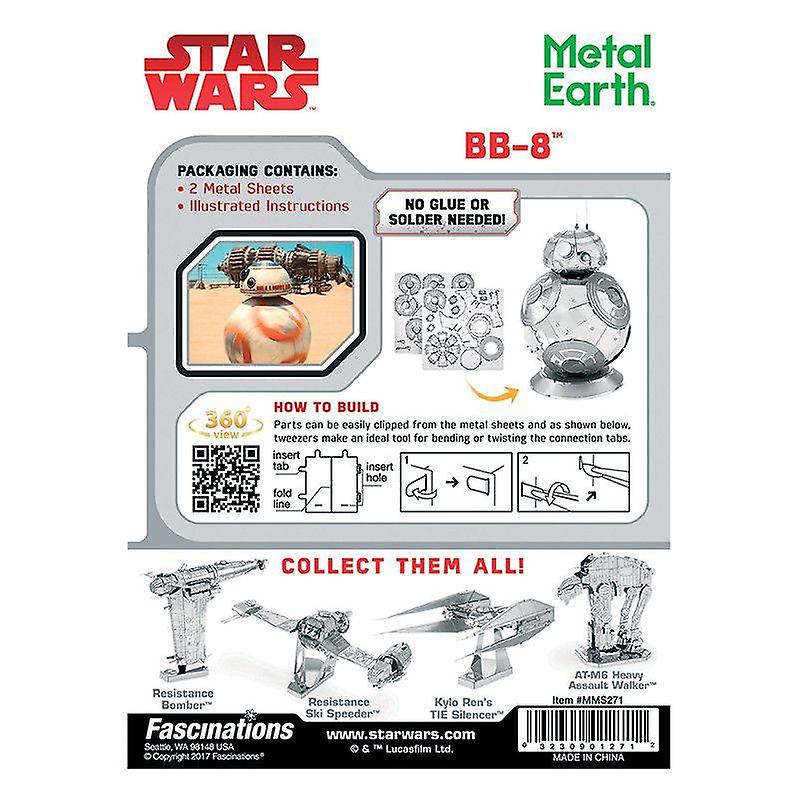 Star Wars 3D Metal Model - BB8