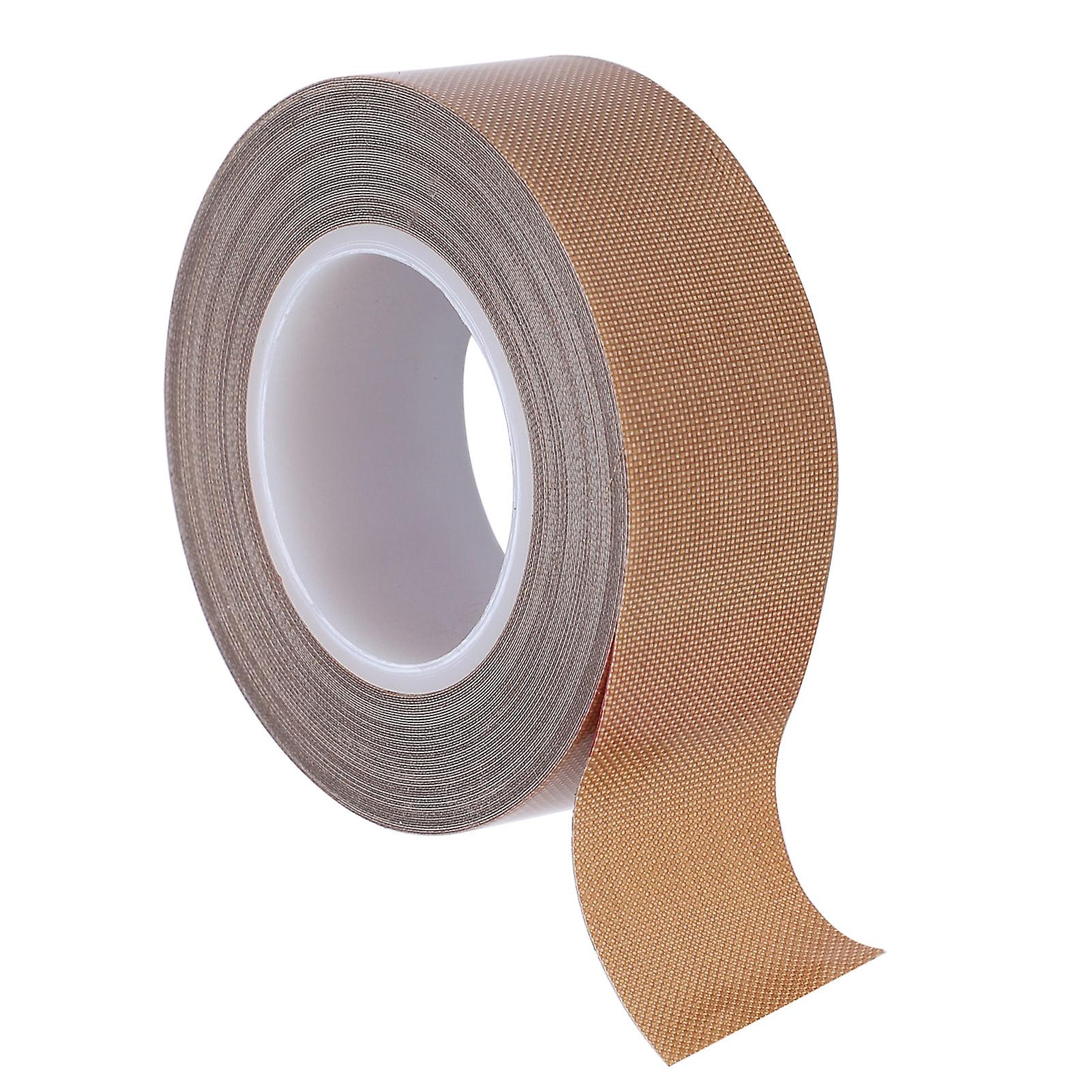 PTFE Tape Roll High Temperature Adhesive Sealing Insulating Thermal Tool for Vacuum Sealer0.25mm x 25mm x 10m