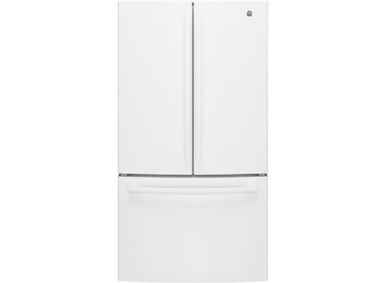 GE ENERGY STAR 27 Cu. Ft. White French-Door Refrigerator