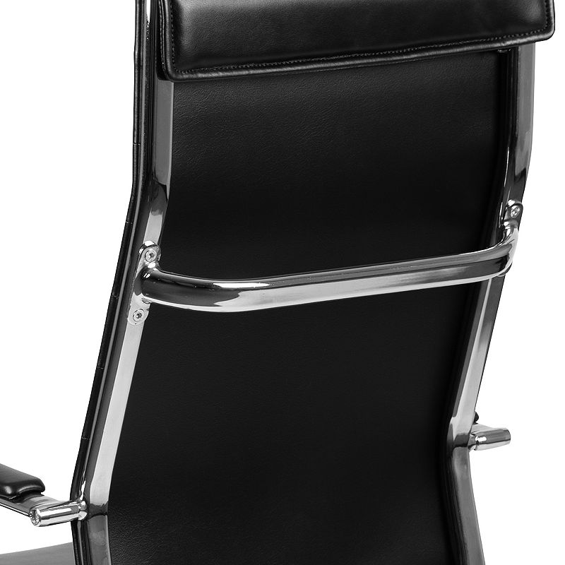 Flash Furniture Hansel LeatherSoft Contemporary Swivel Office Chair