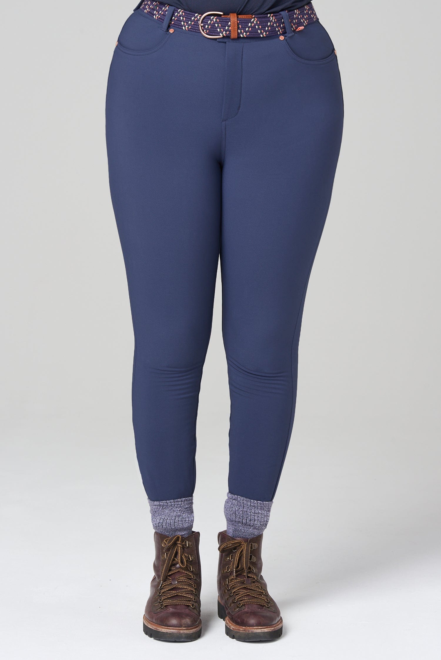 MAX Stretch Skinny Outdoor Trousers - Steel Blue