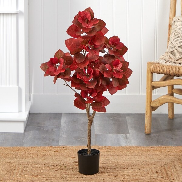 36 inch Autumn Pomegranate Artificial Tree