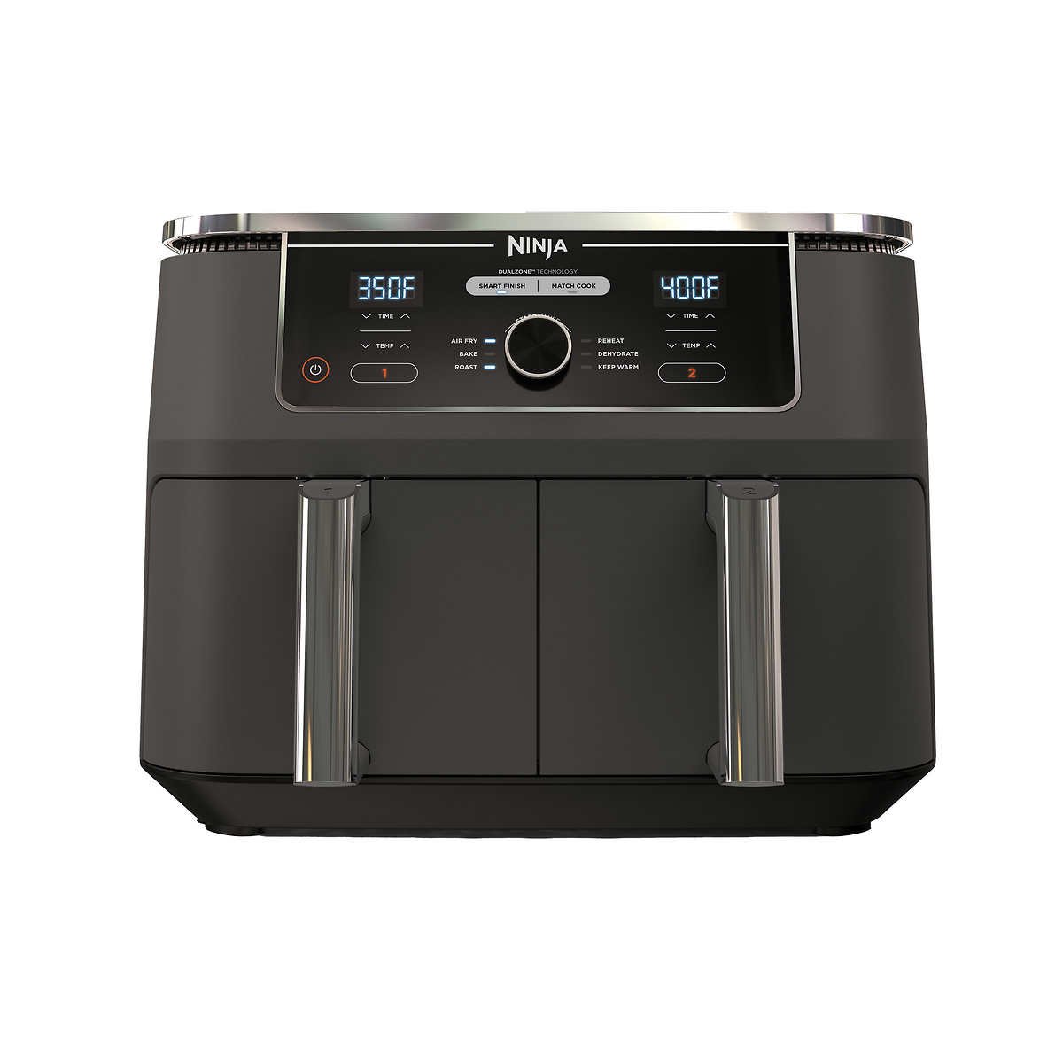 Ninja Foodi 6-in-1 10-qt XL 2-Basket Air Fryer with DualZone Technology