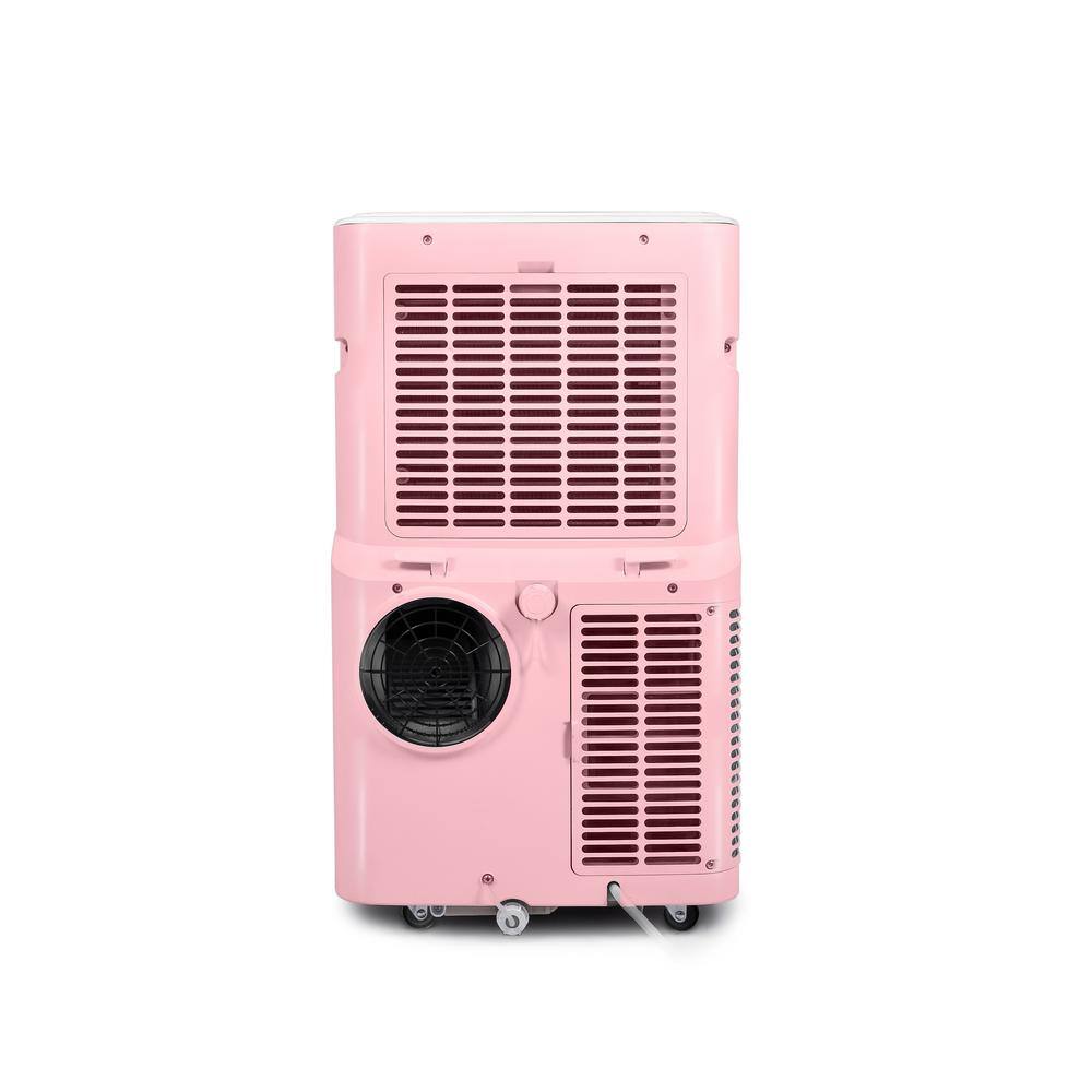 Commercial Cool 9000 BTU (6350 BTU (SACC)) Portable Air Conditioner Bedroom Edition Wi-Fi Enabled in Pink CCP6JP