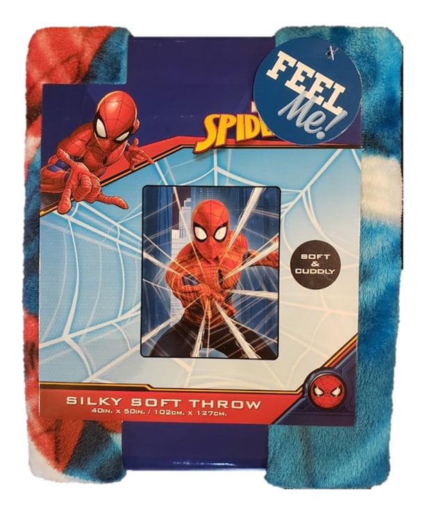 Spider-Man Silk Touch Throw Blanket， 