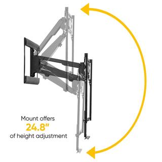 Atlantic Full Motion Spring Assist Fireplace Mount for 43 in. to 70 in. 63607420