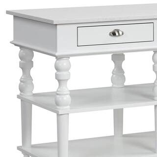 Acme Furniture Rorratt Marble  White Finish Kitchen Islands AC00186