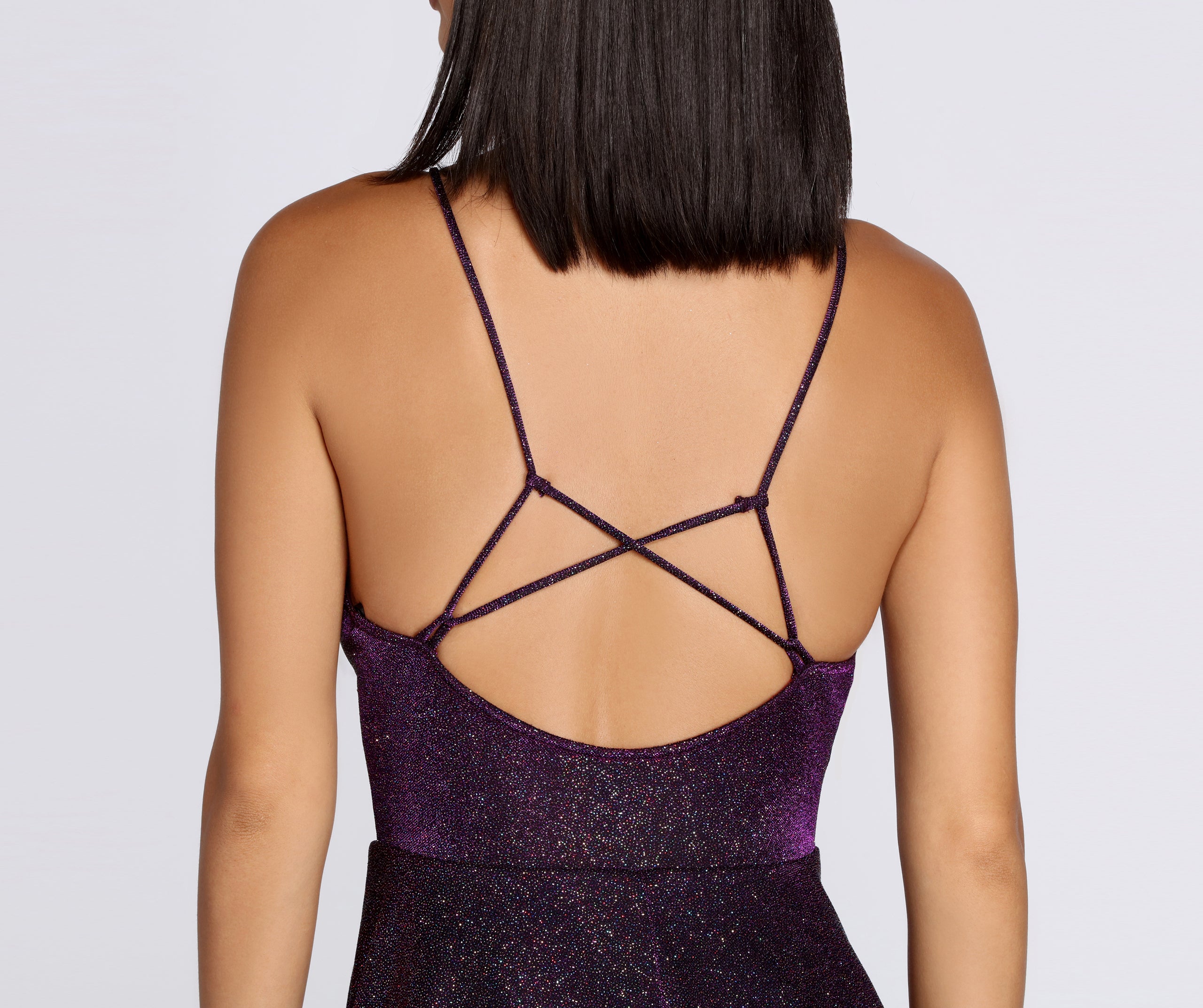 All That Glitter Skater Dress