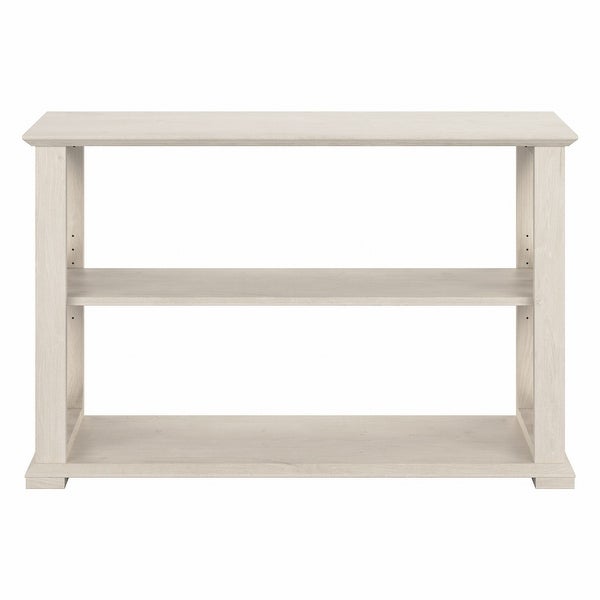 Homestead Console Table with Shelves by Bush Furniture