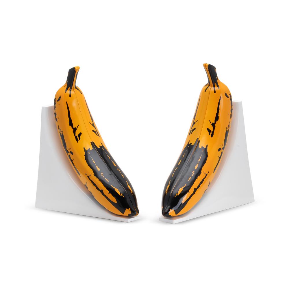 Kidrobot x Andy Warhol Resin Banana Bookends - Yellow Edition (PRE-ORDER)