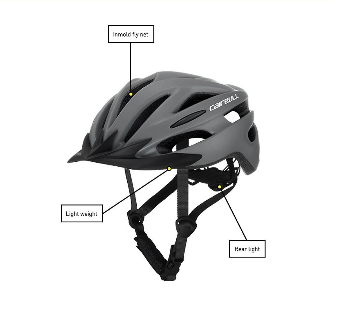 Removable Visor With Taillight Sports Entertainment Fitness Cycling Helmet Electric Motorcycle Riding Sports Helmet.