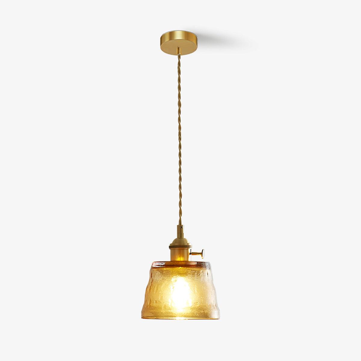 Glass Cup Pendant Lamp