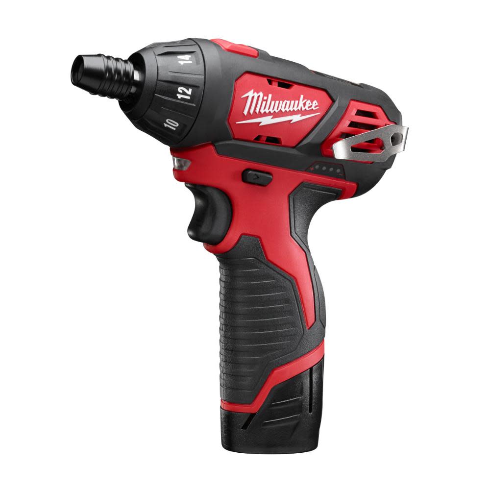 Milwaukee M12 1/4 in. Hex Screwdriver 2401-22 from Milwaukee