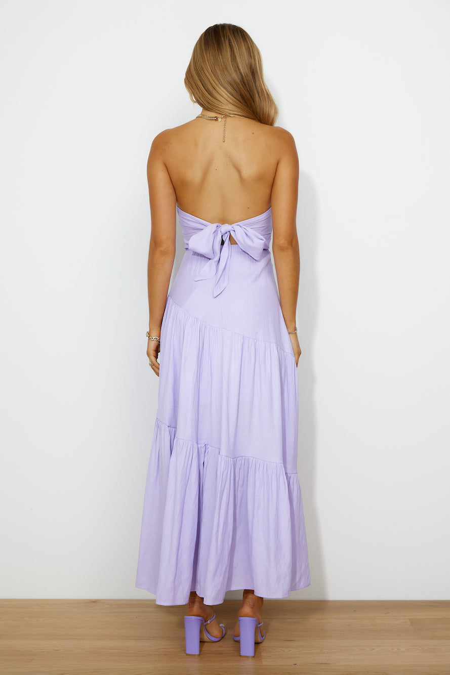 Daydream Look Maxi Dress Lilac