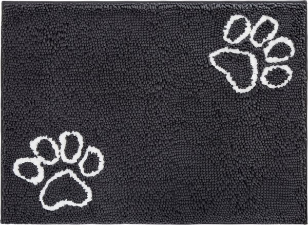 Frisco Microfiber Chenille Paw Print Doormat