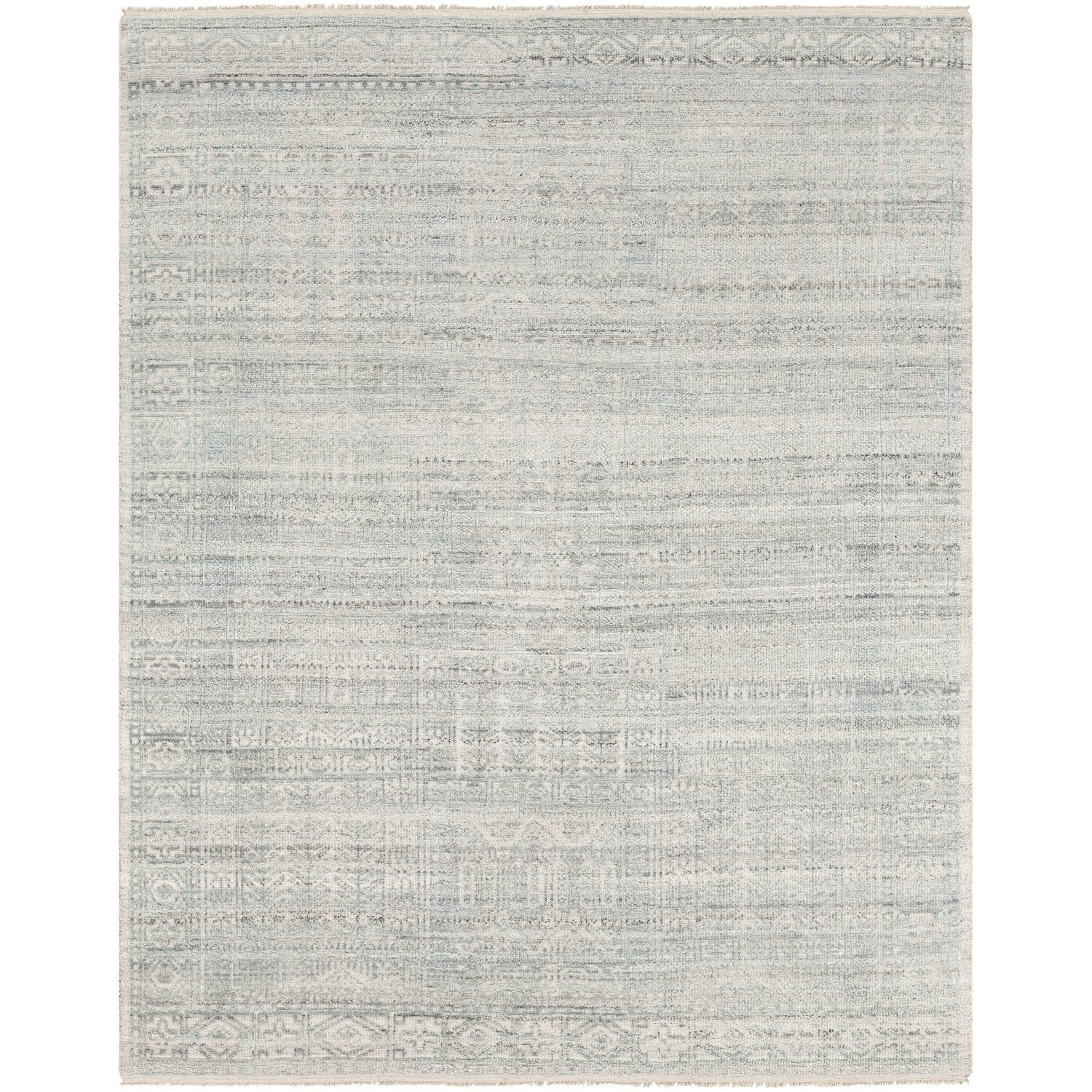 Nobility Hand Knotted Rug in Teal