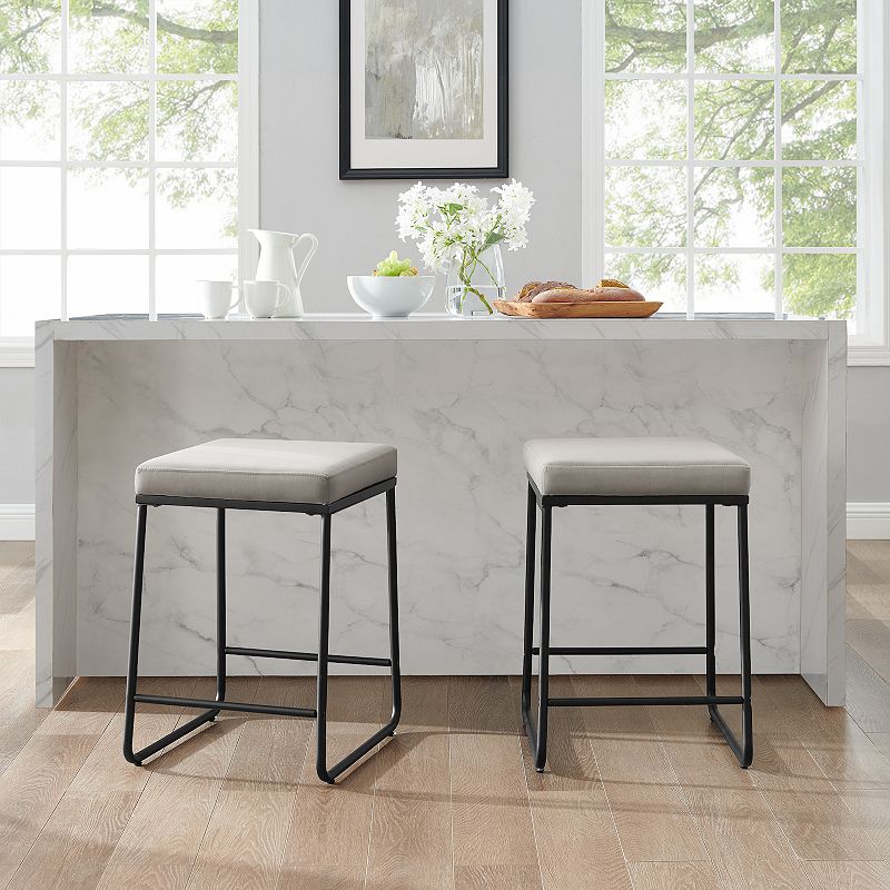 Crosley Beckett 2-Piece Counter Stool Set