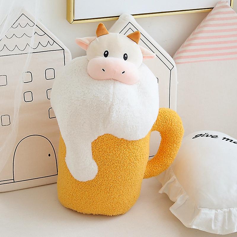 Cute Stuffed Plush Beer Mug Bottle Toy