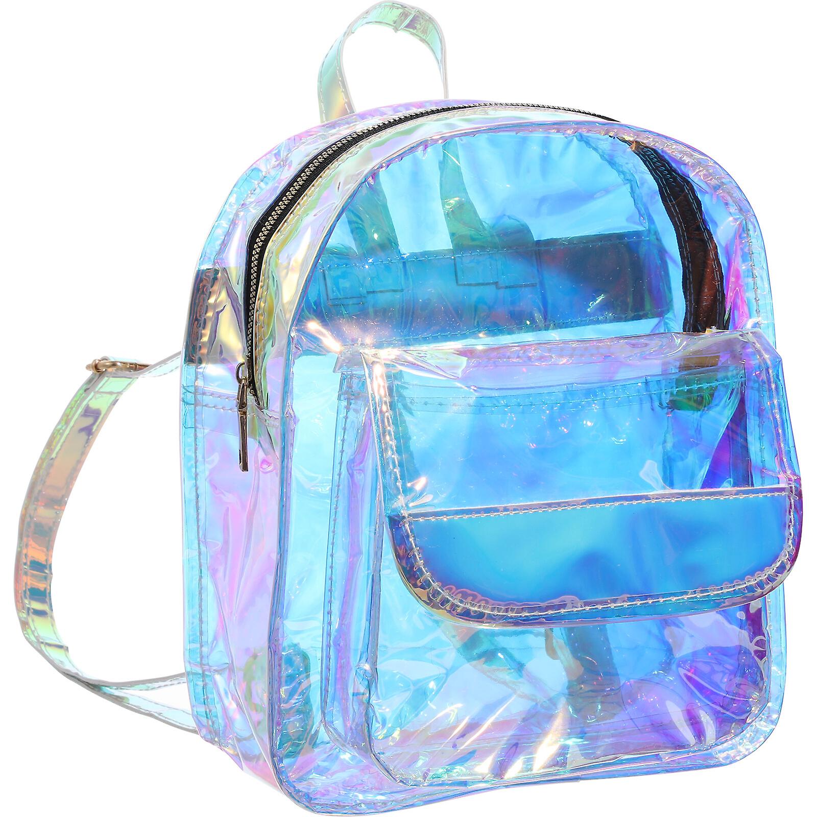 Fashion Girl Backpack Shiny Backpack Travel Bag Handbag Student Backpack Travel Wallet School Makeup Bag