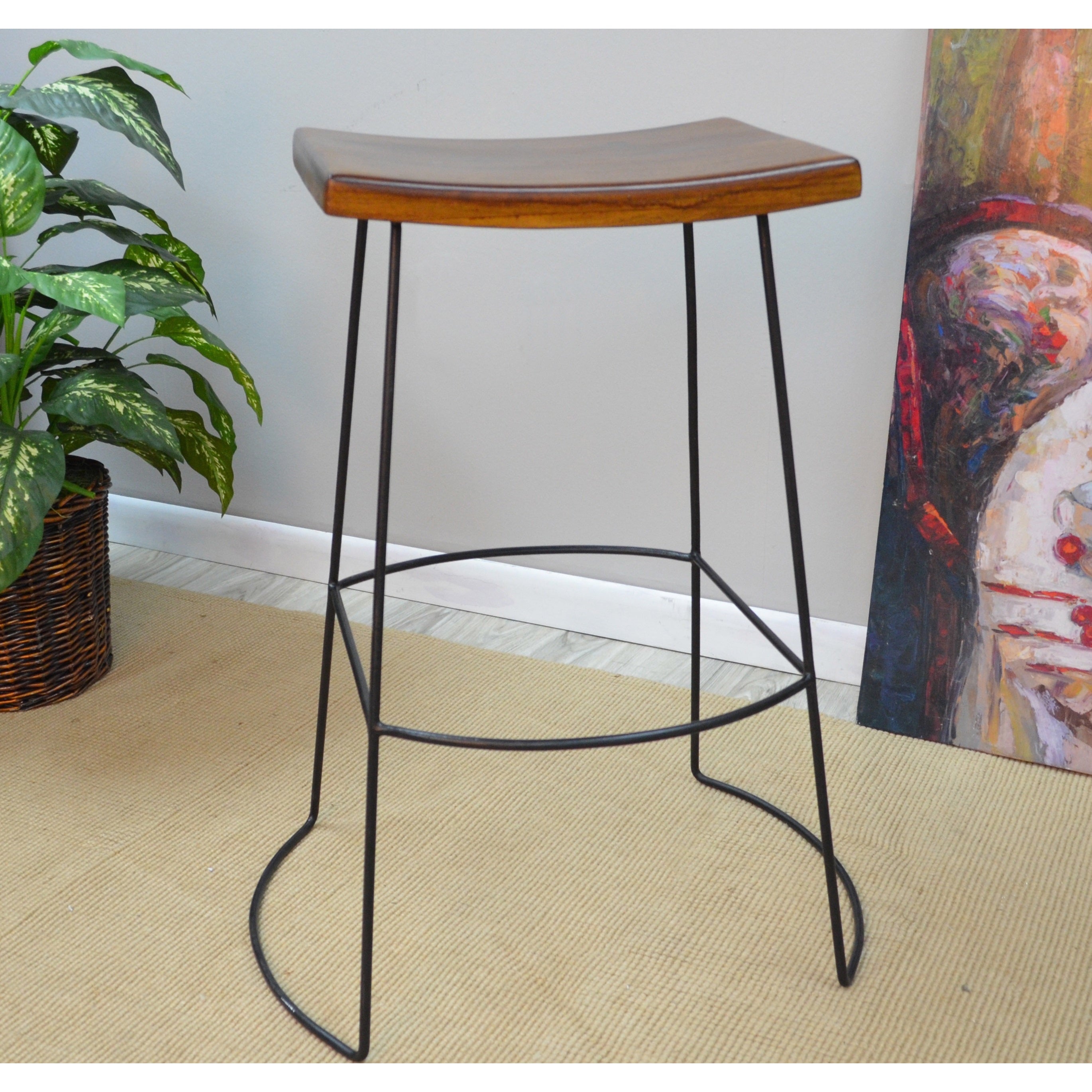 Dayton Saddle Seat Stools (Set of 2)