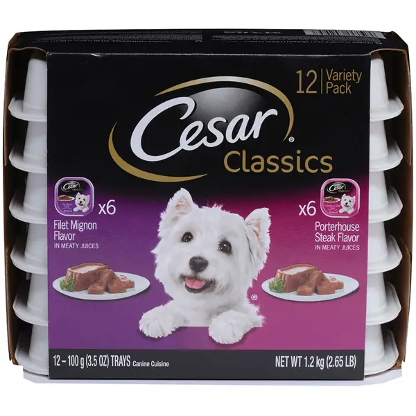 Cesar Canine Cuisine Variety Pack Dog Food