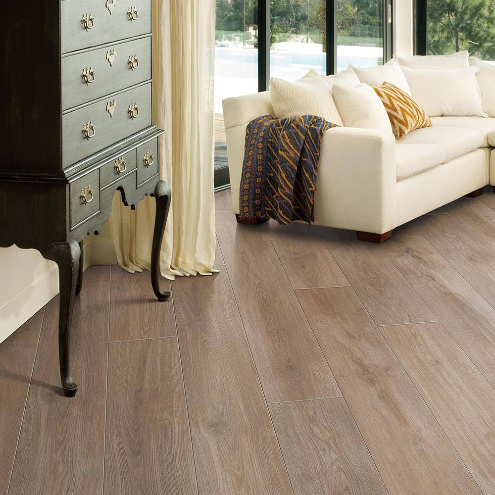 Malibu Wide Plank French Oak Valencia 20 MIL 9.1 in. x 60 in. Click Lock Waterproof Luxury Vinyl Plank Flooring (30.5 sq. ft.case) HDMLCL289RC