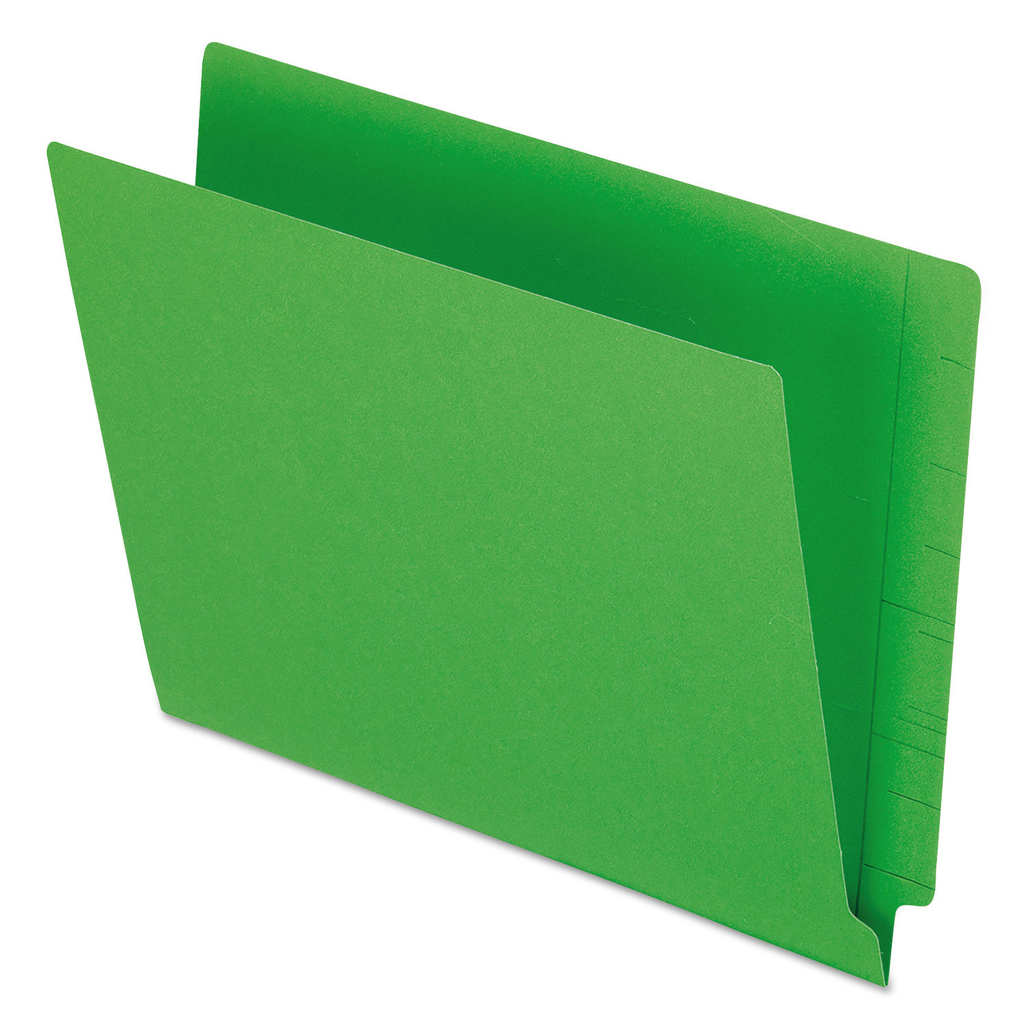 Colored End Tab Folders with Reinforced Double-Ply Straight Cut Tabs by Pendaflexandreg; PFXH110DGR