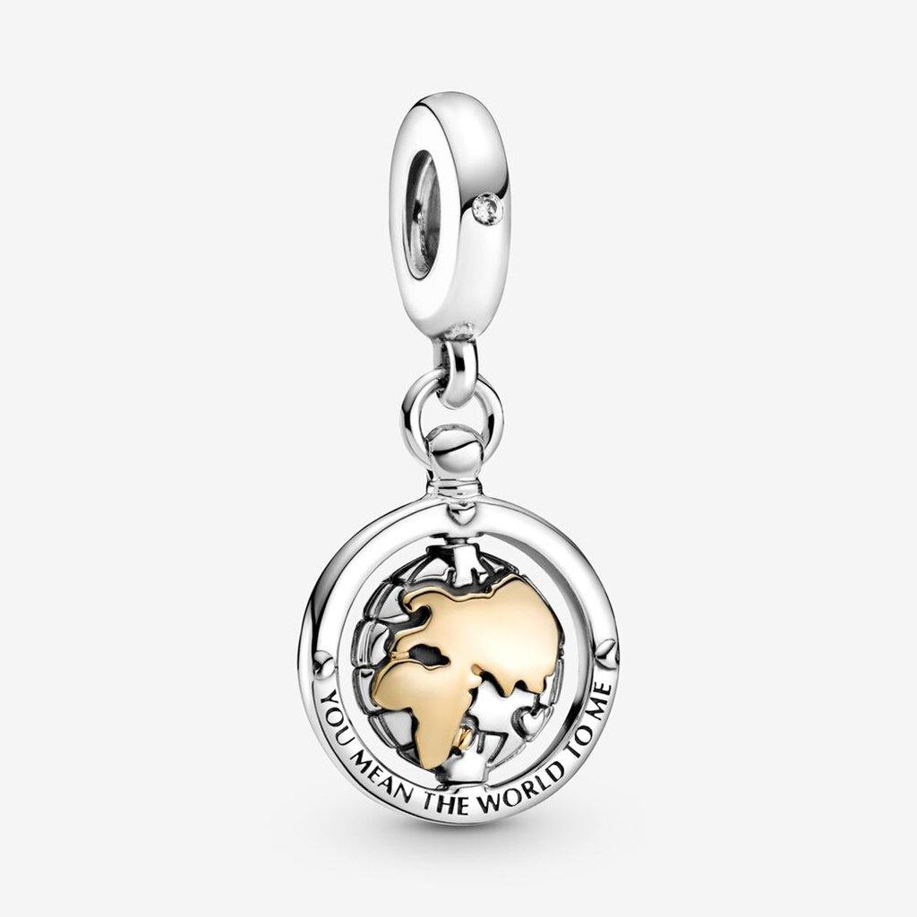 PANDORA  Spinning World Dangle Charm