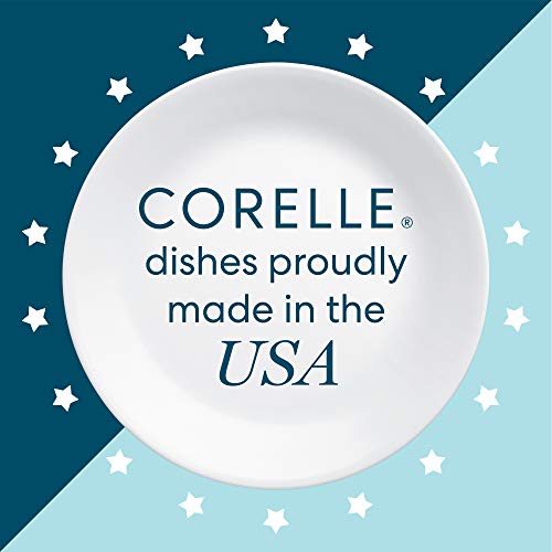 Corelle Soup/Cereal Bowls Set (18-Ounce， 6-Piece， Winter Frost White)