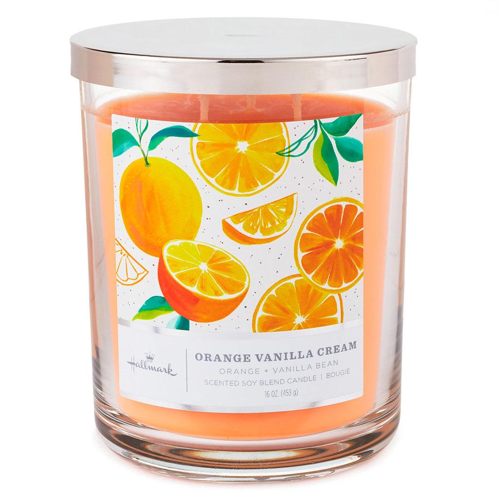 Hallmark  Orange Vanilla Cream 3-Wick Jar Candle, 16 oz.