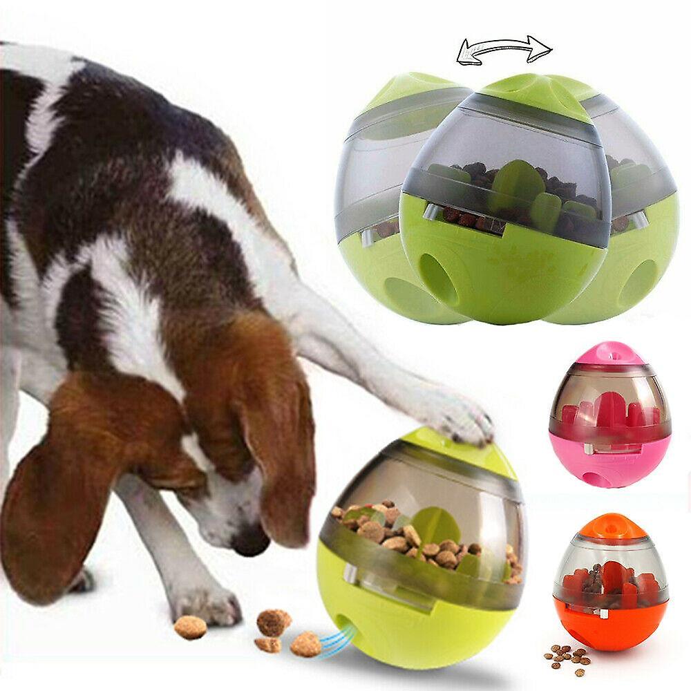 Dog Food Ball Tumbler Pet Puppy Feeder Toy Leakage