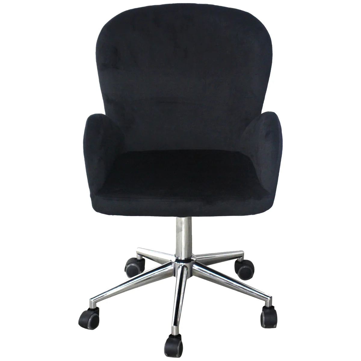 IVFC-IPS223-WHTV | Colette Swivel Vanity Chair