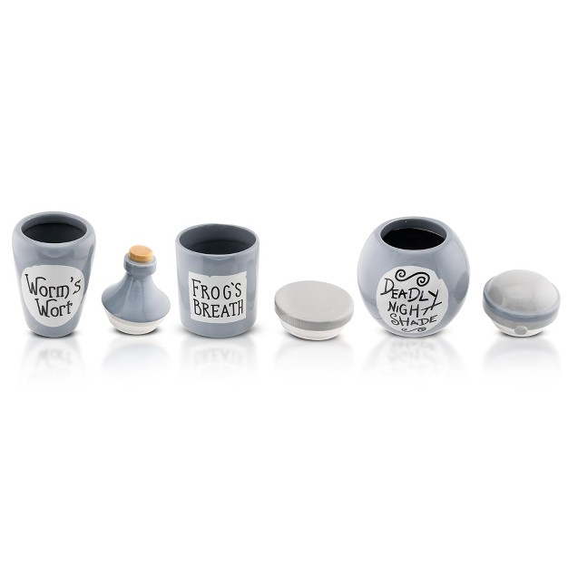 Silver Buffalo Disney The Nightmare Before Christmas Sally x27 s Mini Storage Jars 3 piece Set