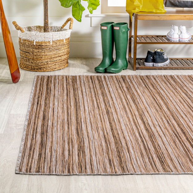 Finn Modern Farmhouse Pinstripe Area Rug Jonathan Y