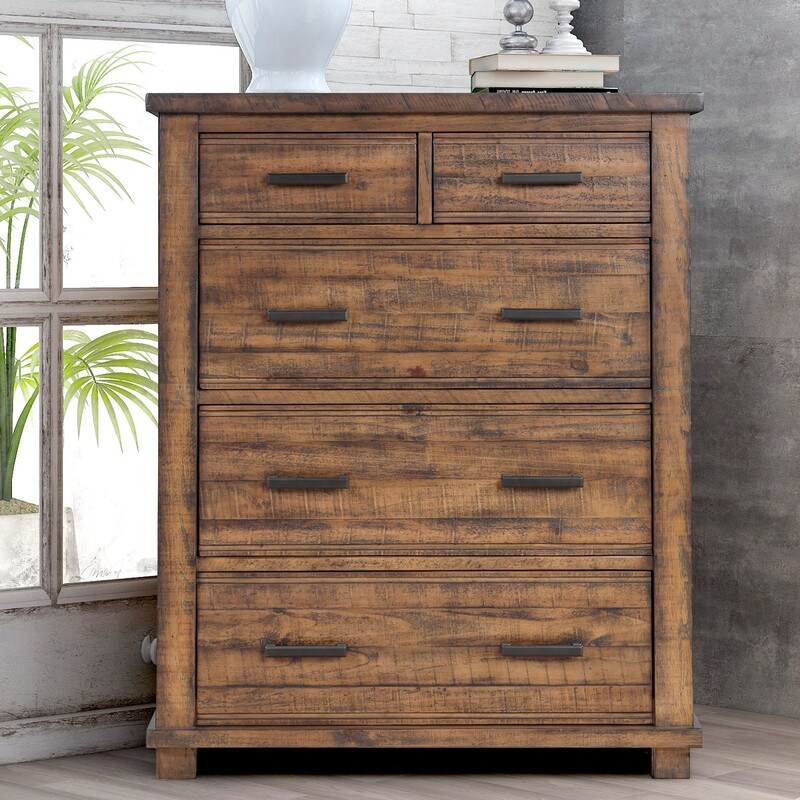 Rustic Farmhouse Reclaimed Solid Wood Nightstand