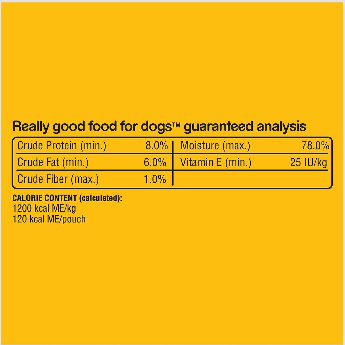 Pedigree Chopped Ground Dinner Beef， Bacon and Cheese Flavors Wet Dog Food