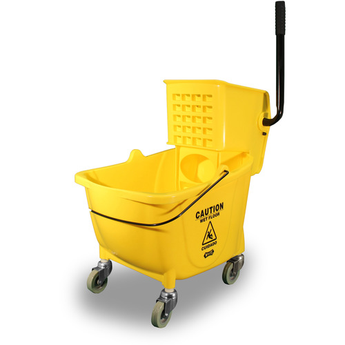 Genuine Joe 35 QT Side Press Mop Bucket Wringer Combo  GJO02347