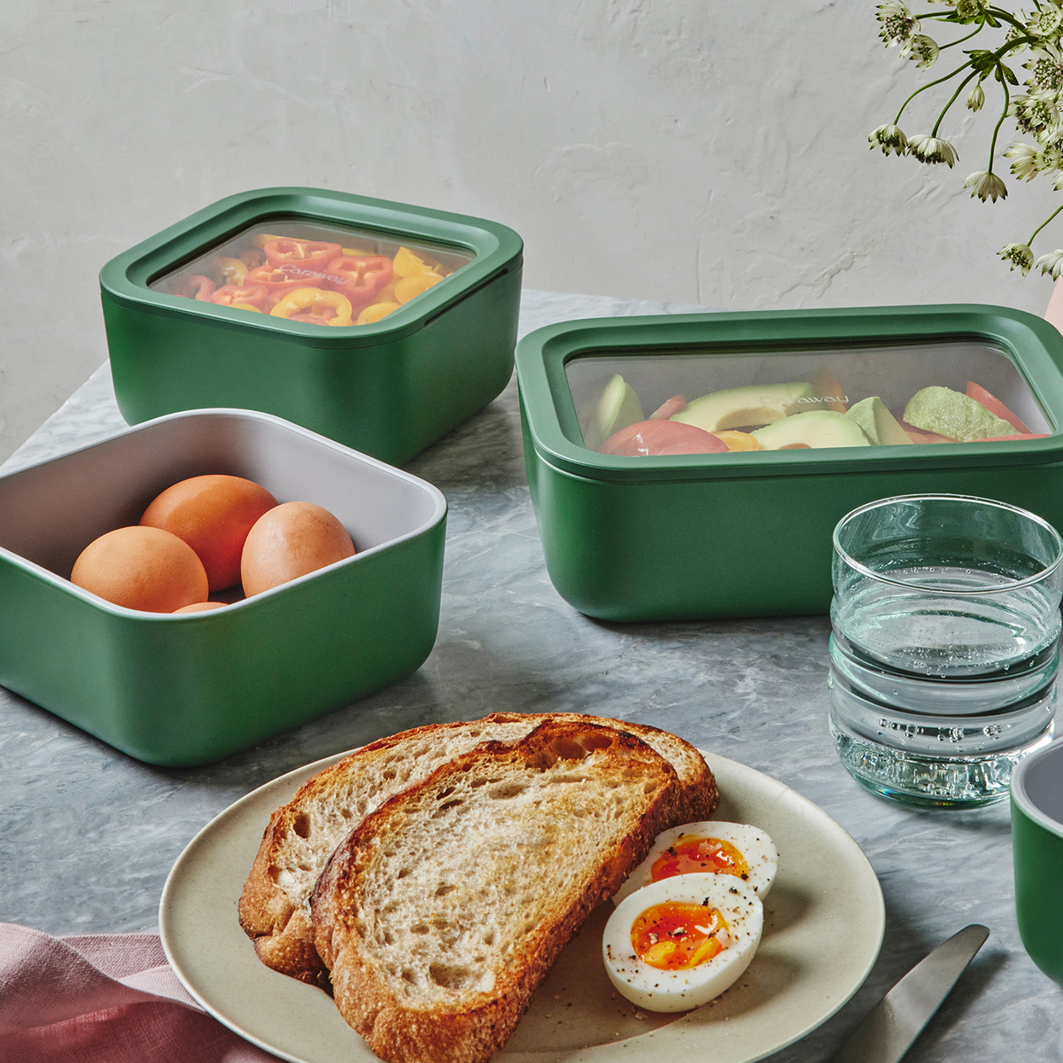 Caraway Home Food Storage Set